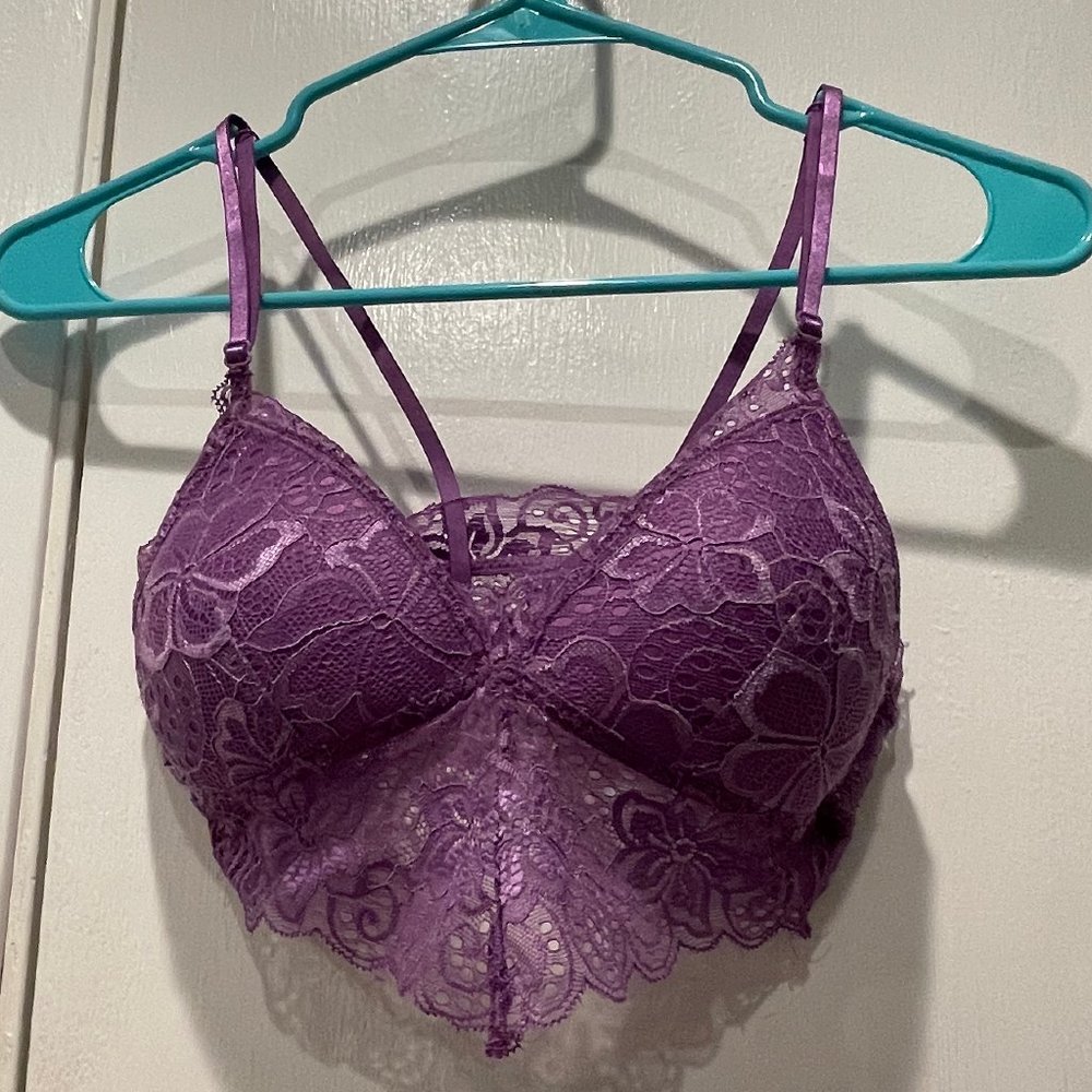 ABS Purple Lace Bralette
